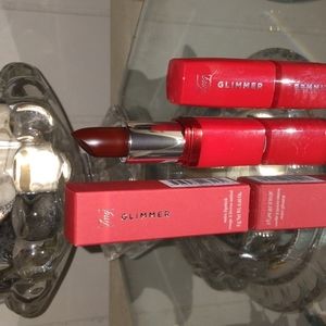 FMG Glimmer Satin Lipstick in Wild cherry